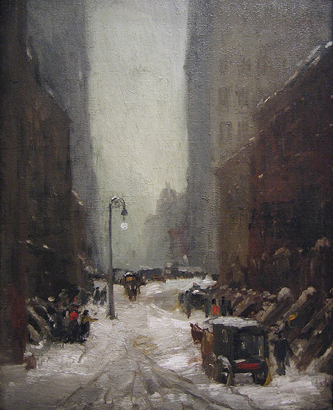 Robert Henri Snow in New York